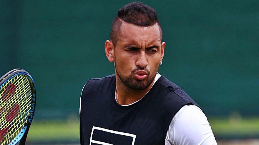 Nick Kyrgios, en la última edición del torneo de Wimbledon