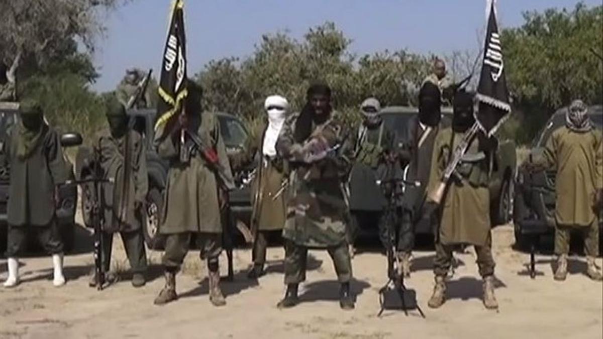 Fotograma de un vídeo de Boko Haram.