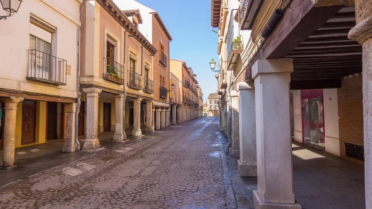 El casco antiguo de Alcalá de Henares.