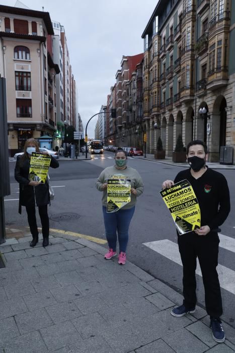 Los hosteleros de Gijón se ponen en marcha