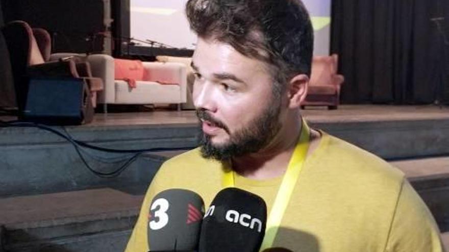 El diputat d&#039;Esquerra al Congrés, Gabriel Rufián.