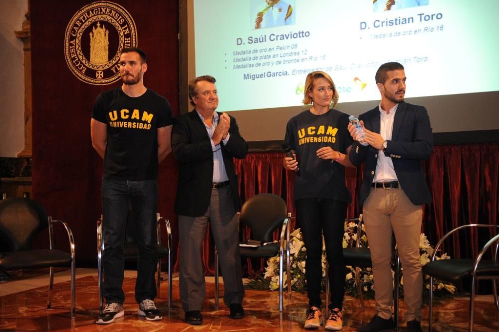 La UCAM vuelve a reunir a sus olímpicos