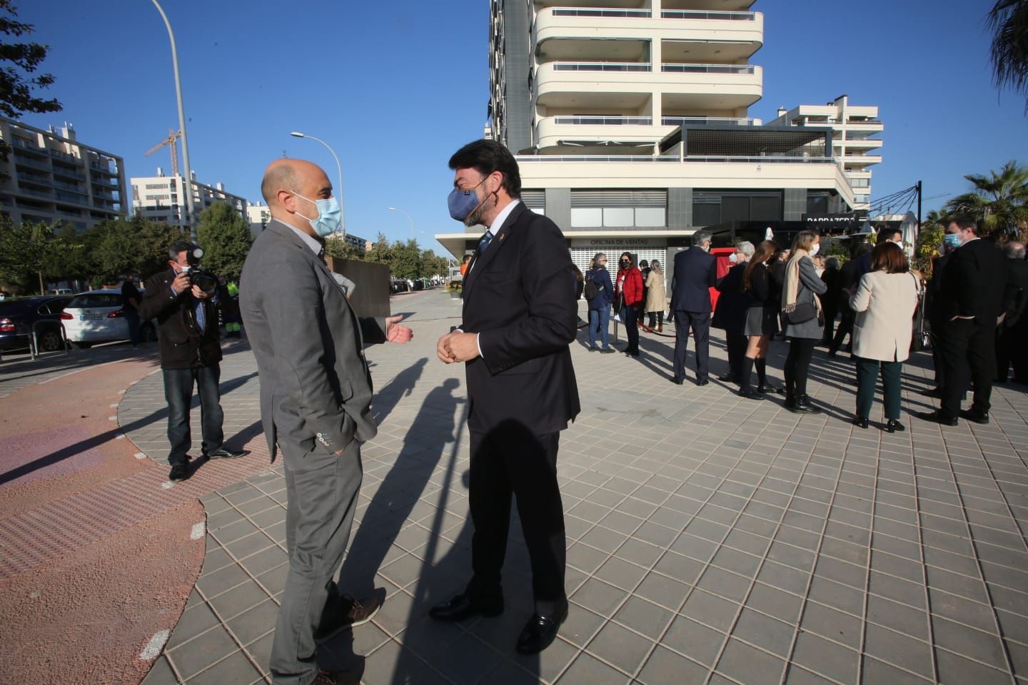 Inauguración en Alicante de la avenida Joaquín Arias