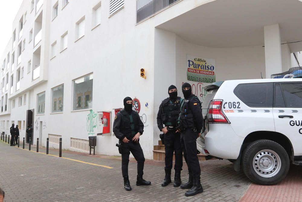 Operación antiyihadista en Sant Antoni.