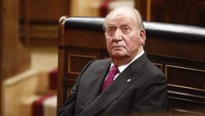 01 01 1970 Foto de archivo del rey emerito don Juan Carlos I en el acto conmemorativo del 40  aniversario de la Constitucion de 1978  en el Congreso (Madrid Espana) a 6 de diciembre de 2018   EUROPA ESPANA POLITICA  EDUARDO PARRA   EUROPA PRESS