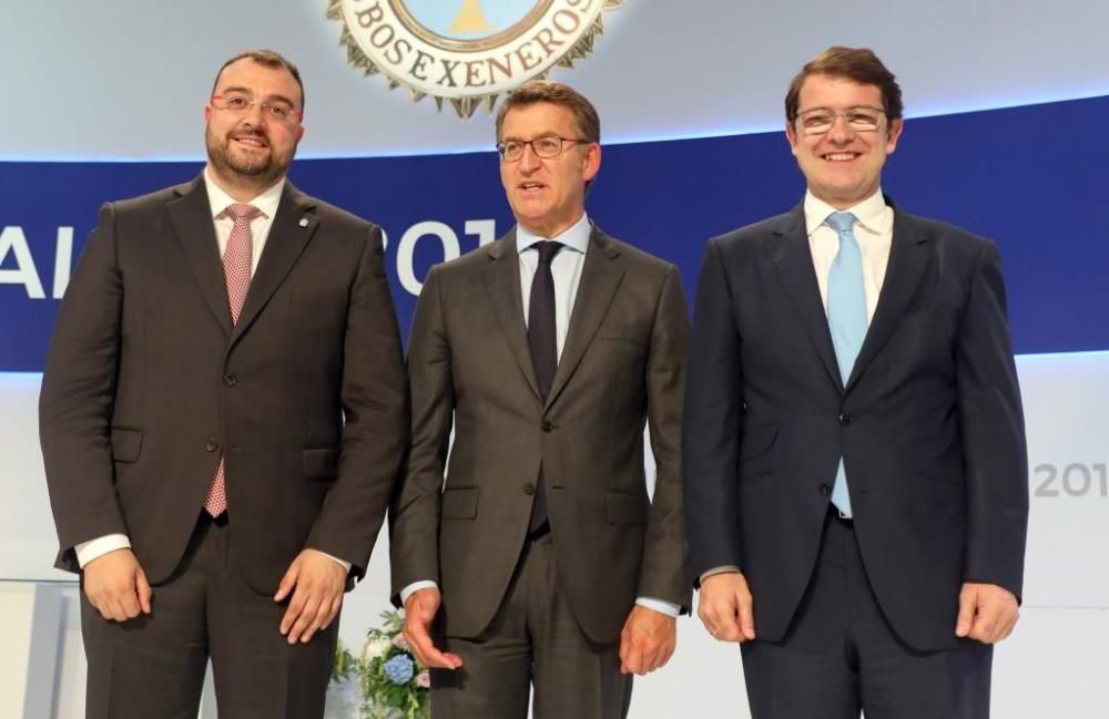 Las imágenes de la gala de entrega de las Medallas de Galicia