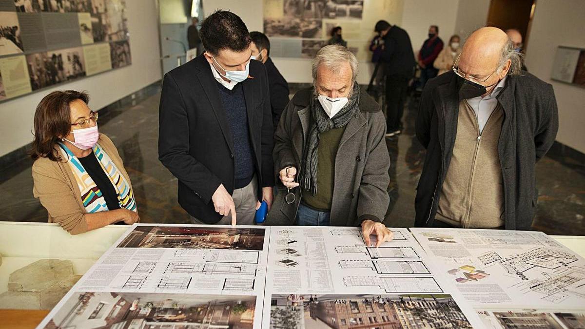 El Museo del Teatro Romano acogió la presentación del proyecto del Cine Central.