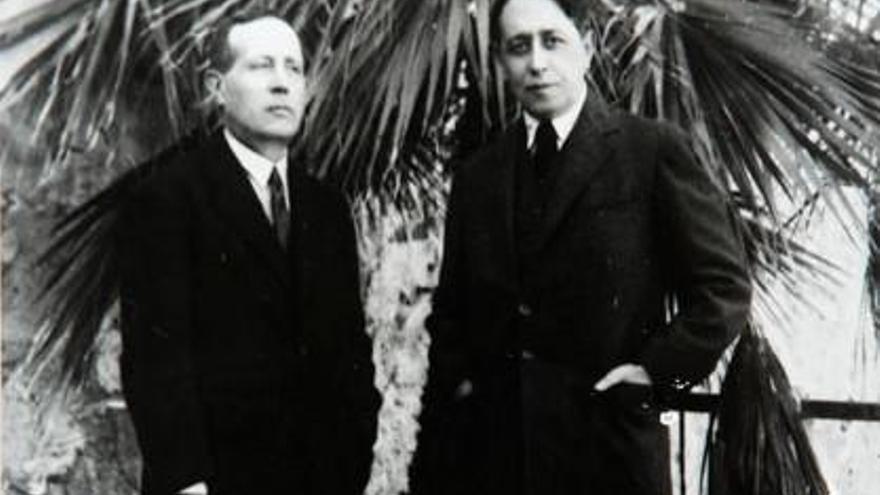 Azorín y Gabriel Miró.