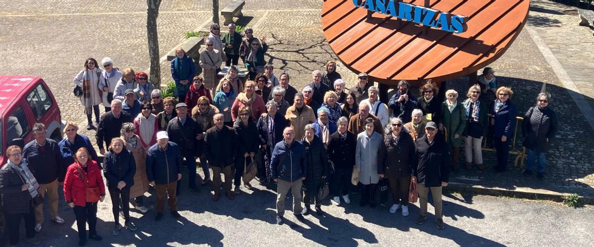 Nueva excursión de las «Rutas dos Museo» del club Portocelo