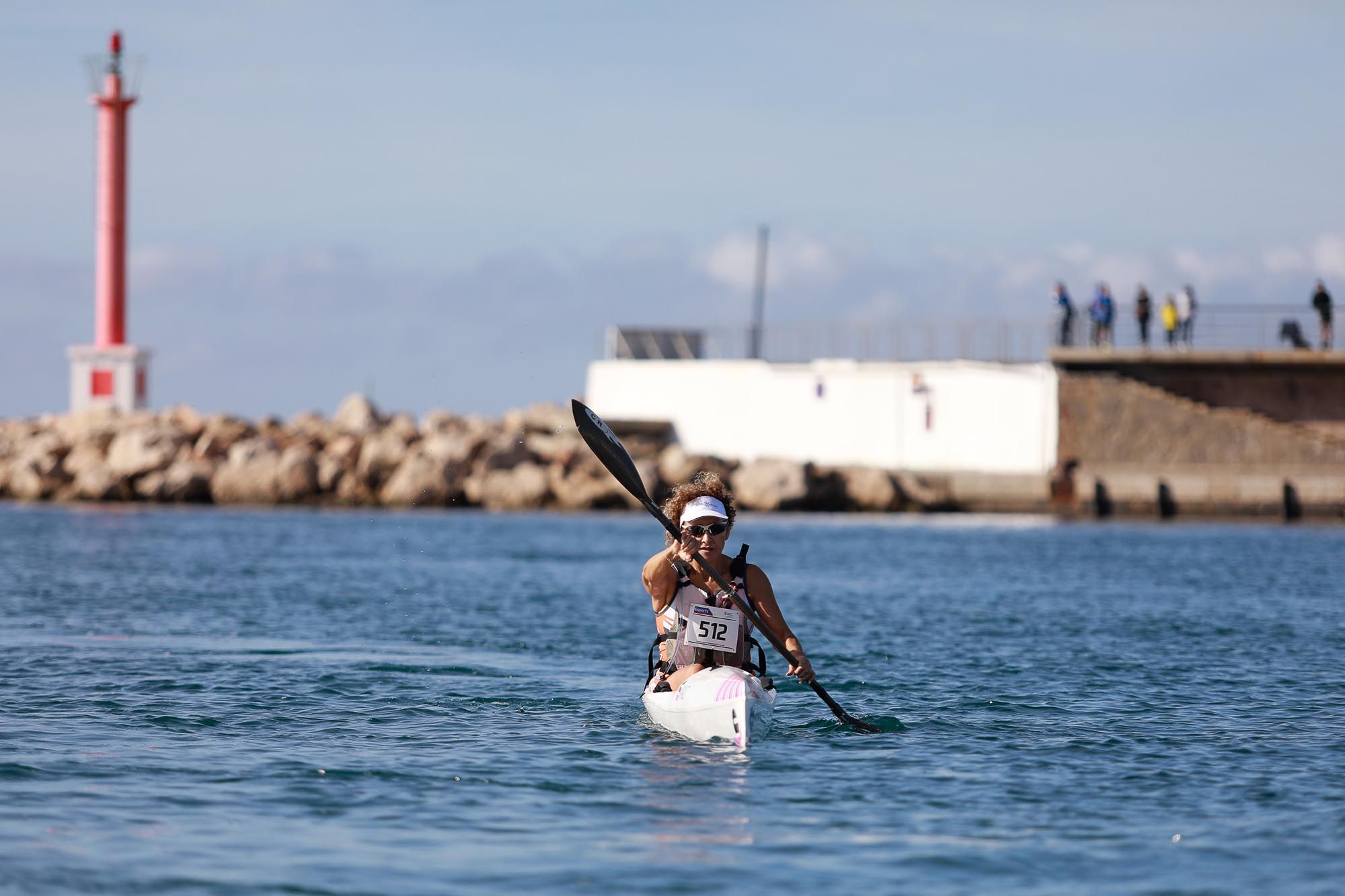 Campeonato balear de kayak de mar en Sant Antoni