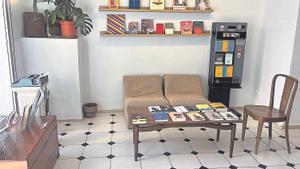 Interior de la Librería italiana, en Madrid.