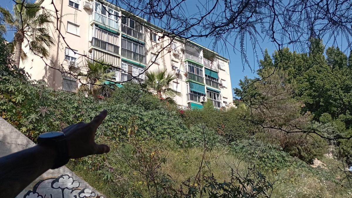 Los vecinos de Carlinda piden el desbroce urgente en una zona que ya sufrió dos incendios en 2013 y 2015.