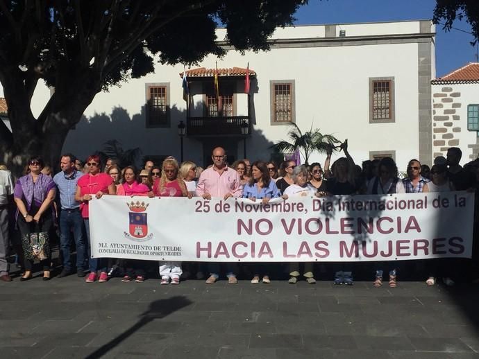 Marcha silenciosa en Telde contra la violencia de género