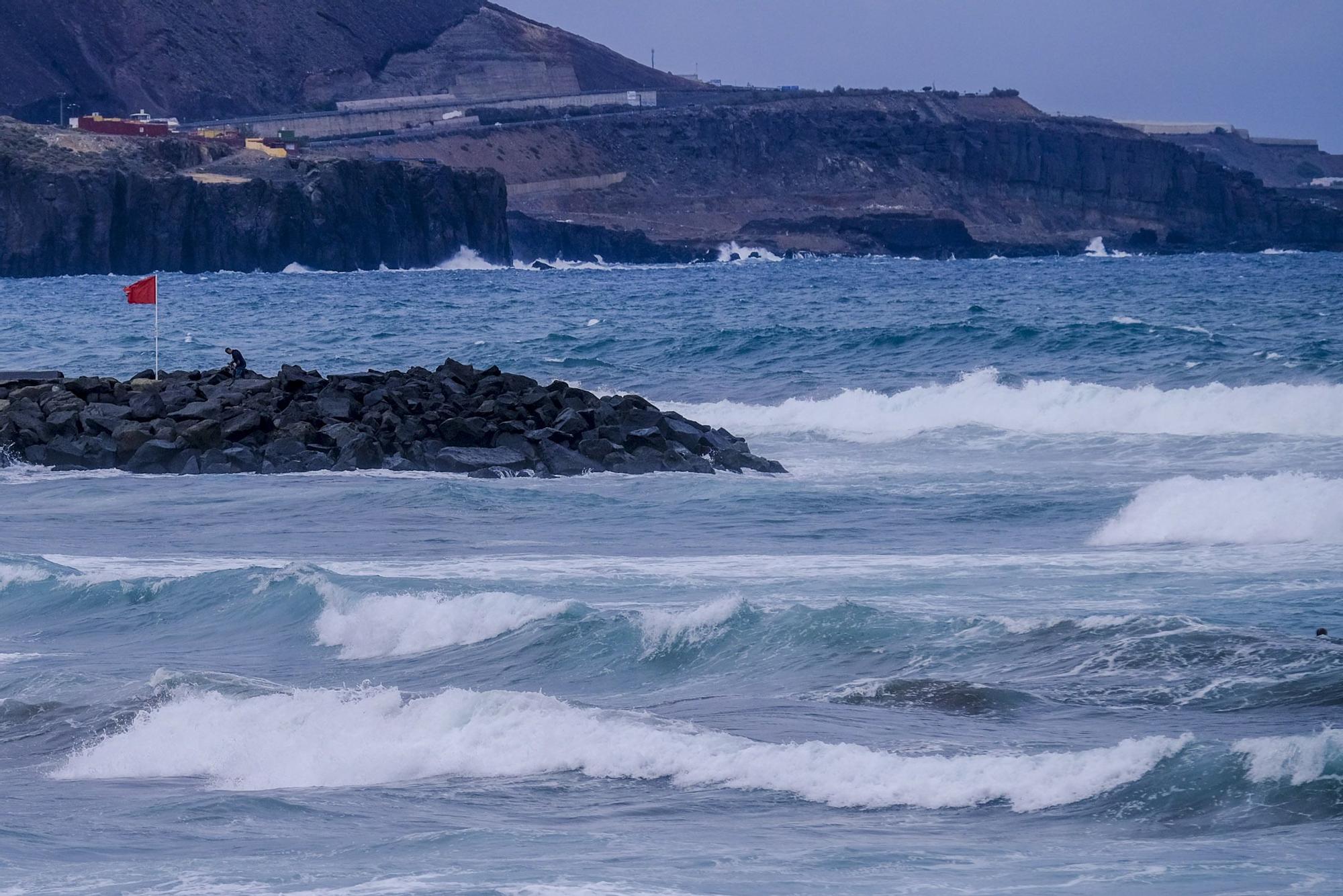 Fuerte oleaje en Las Palmas de Gran Canaria (07/11/2023)