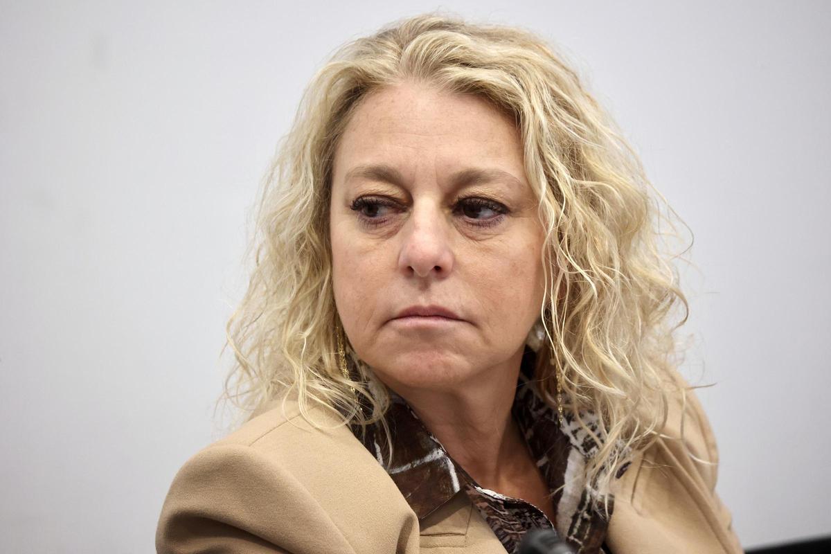 La abogada y empresaria María del Mar Carrillo, este jueves en un momento de la mesa.