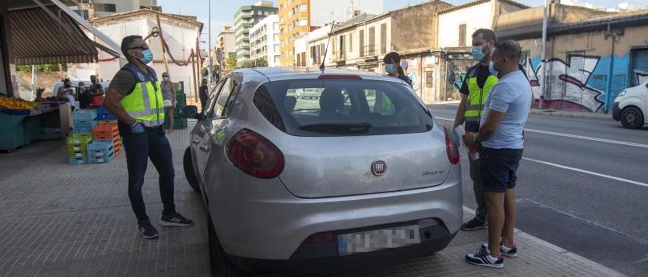 El presunto cabecilla, el cubano Y.L.G., cuando fue detenido en septiembre de 2020.