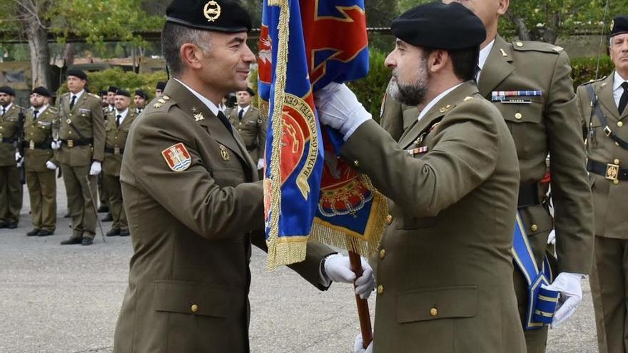 Toma de posesión de los nuevos mandos de la Brigada X