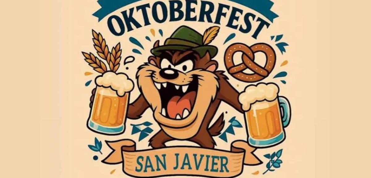 Cartel del Oktoberfest en San Javier