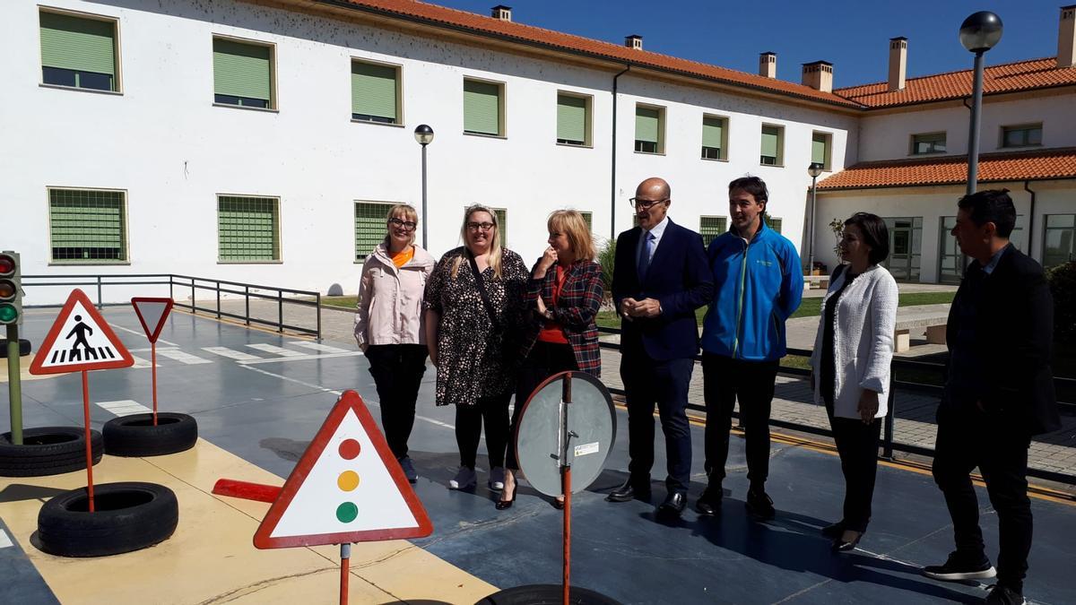 La delegada visita el CRIE  de Zamora