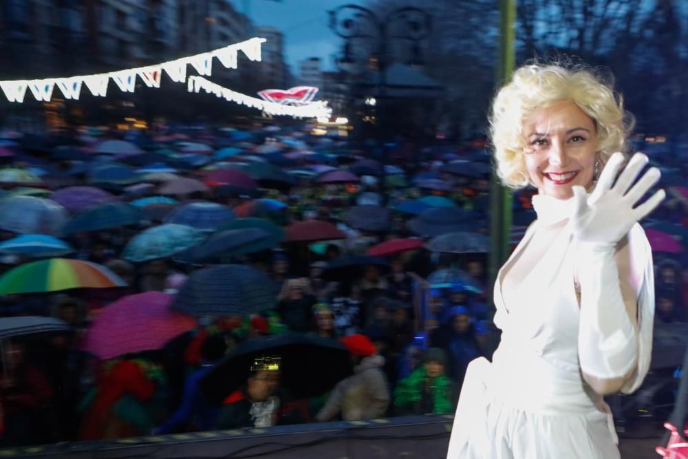 Carnaval en Gijón 2018: entrega de premios a los mejores disfraces.