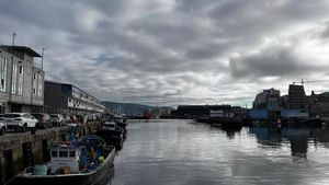 El puerto de Vigo.