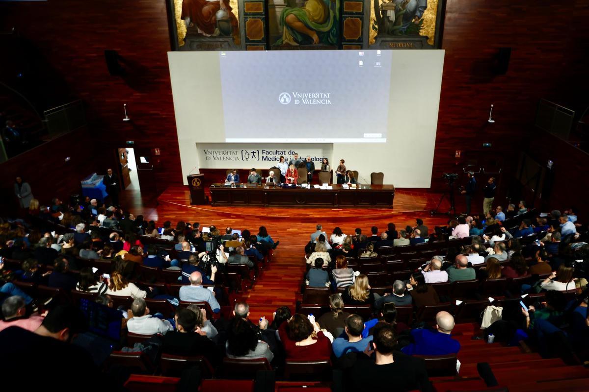 Aula Magna de la facultad de Medicina.