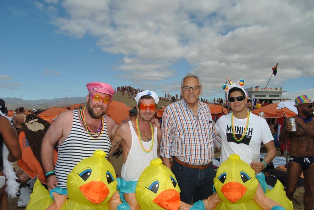 La Playa de Maspalomas celebra el Carnaval de Colonia