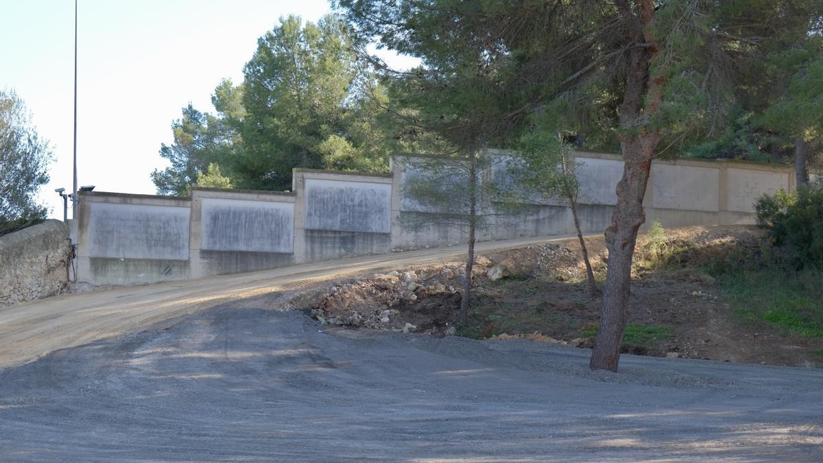 Obras en el Paseo Marítimo: Las fotos del inicio de los trabajos en el nuevo aparcamiento gratuito de 800 plazas junto al palacio de Marivent