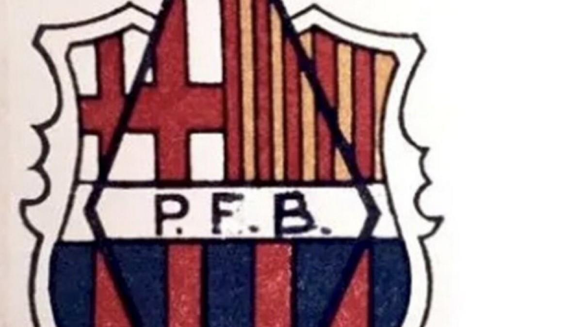 El rombo en el escudo de la Penya Femenina Barcelonista