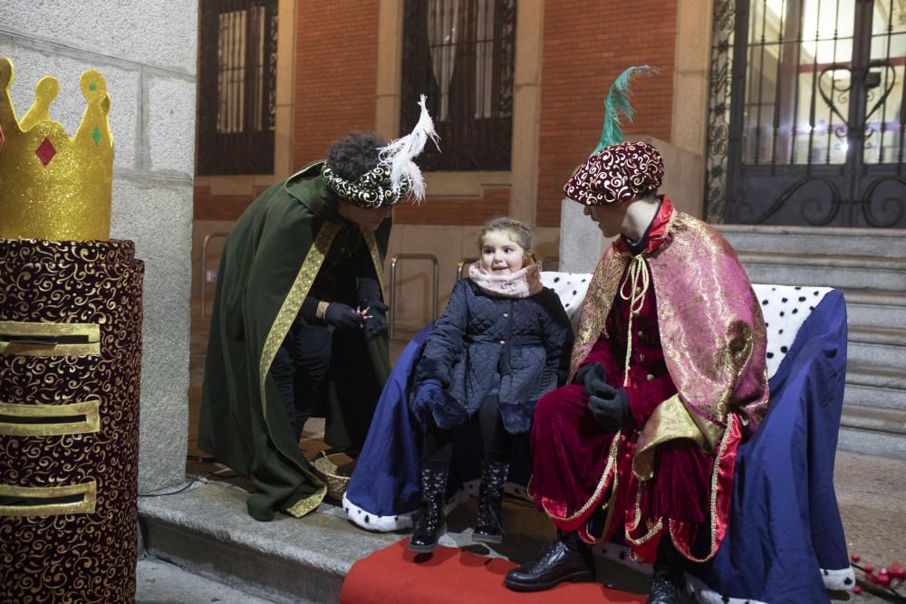 Animación navideña en la plaza Mayor