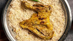 Kabsa, plato nacional de Arabia Saudí.