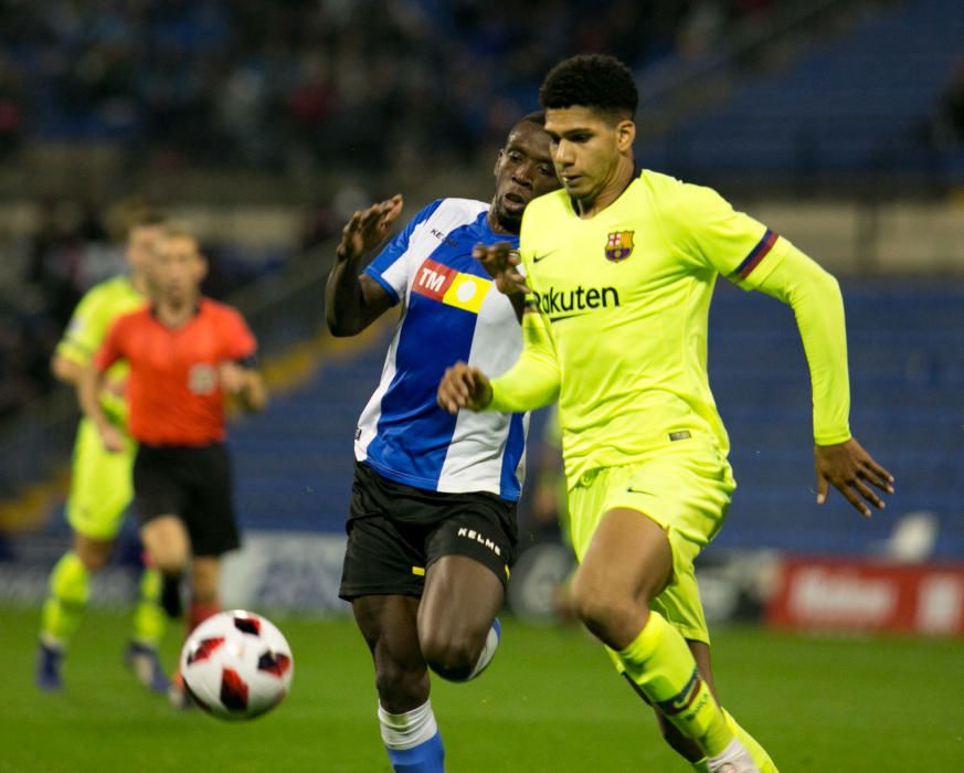 El Hércules recupera sus señas de identidad ante el Barça B