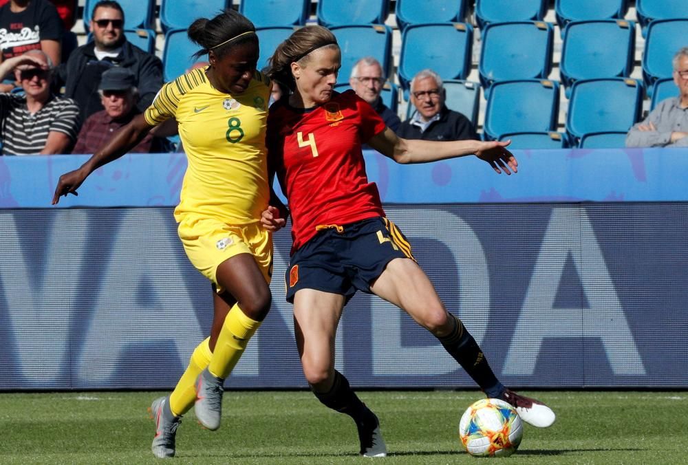 Mundial femenino: España - Sudáfrica