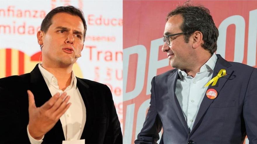 Cruce de reproches entre Albert Rivera y Josep Rull por la cabalgata de los Reyes Magos