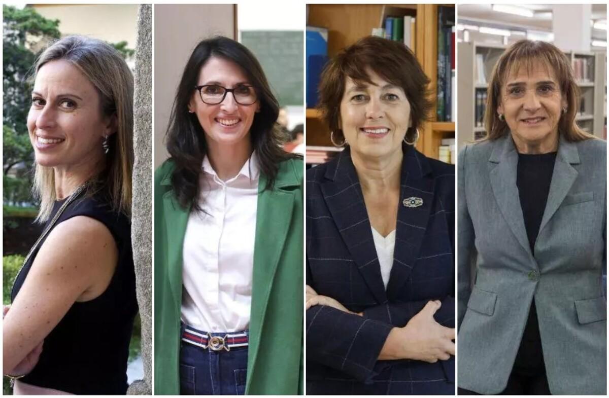 Maite Flores, María José López Couso, Rosa Crujeiras y Alba Nogueira son las aspirantes a suceder a Antonio López al frente de la institución académica