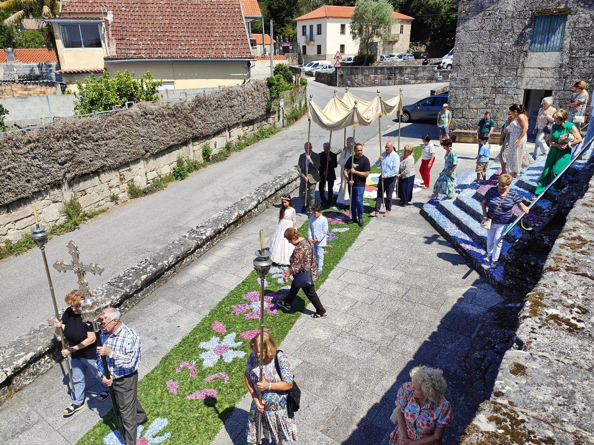 El Corpus Christi de San Martiño en Moaña
