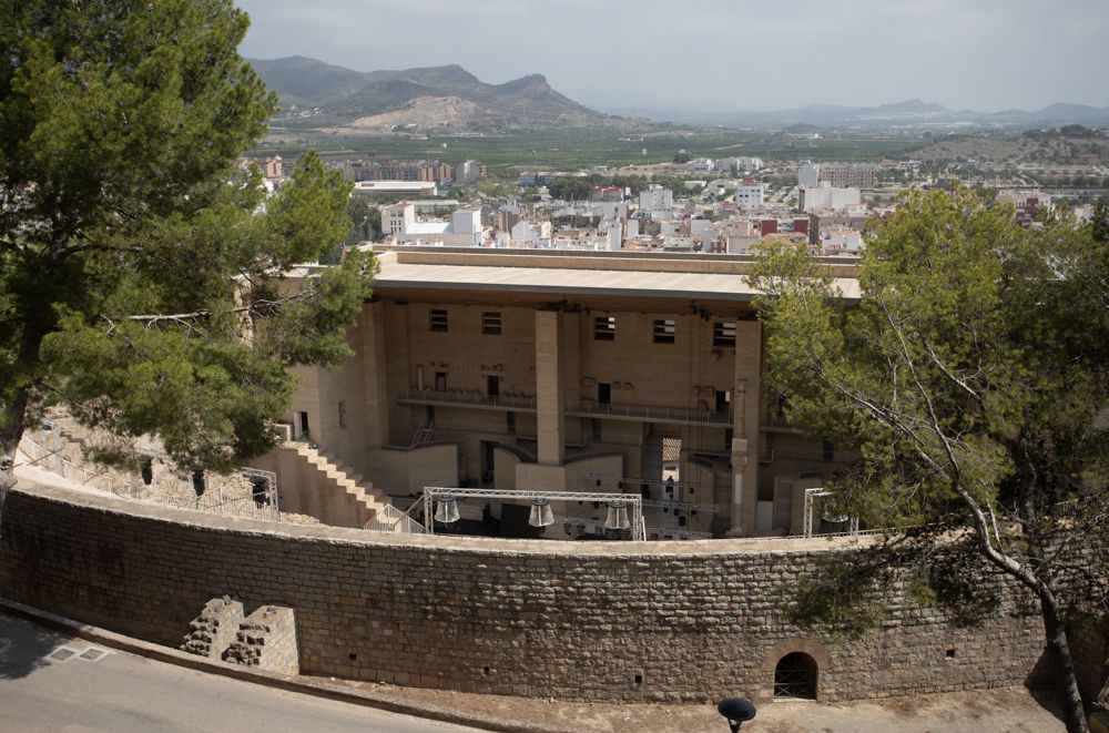 Obras en el Teatro Romano de Sagunt