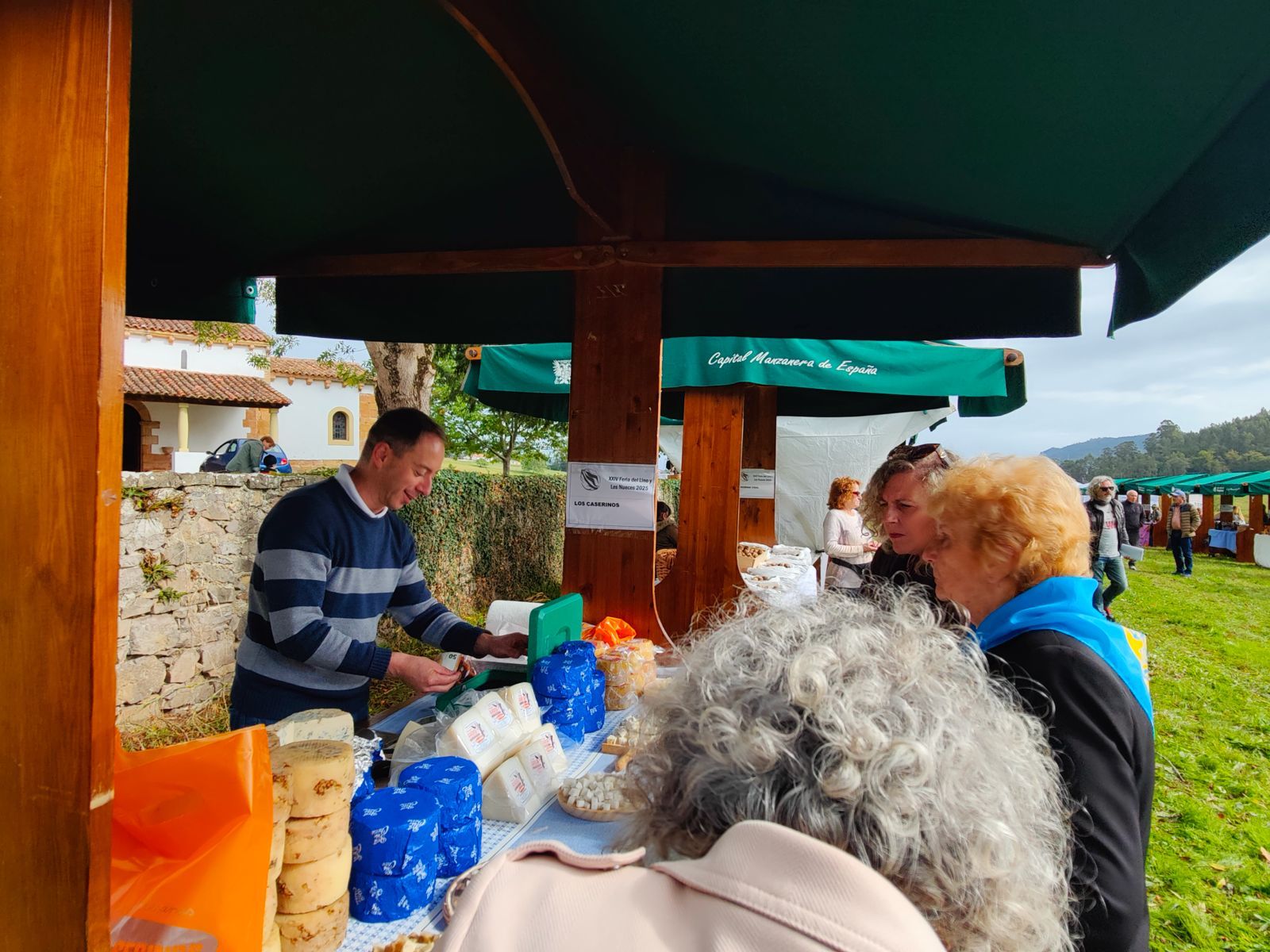 Así vivió Camoca su feria del lino y las nueces
