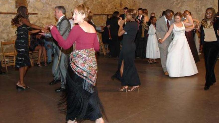 Baile de una boda celebrada en Asturias.