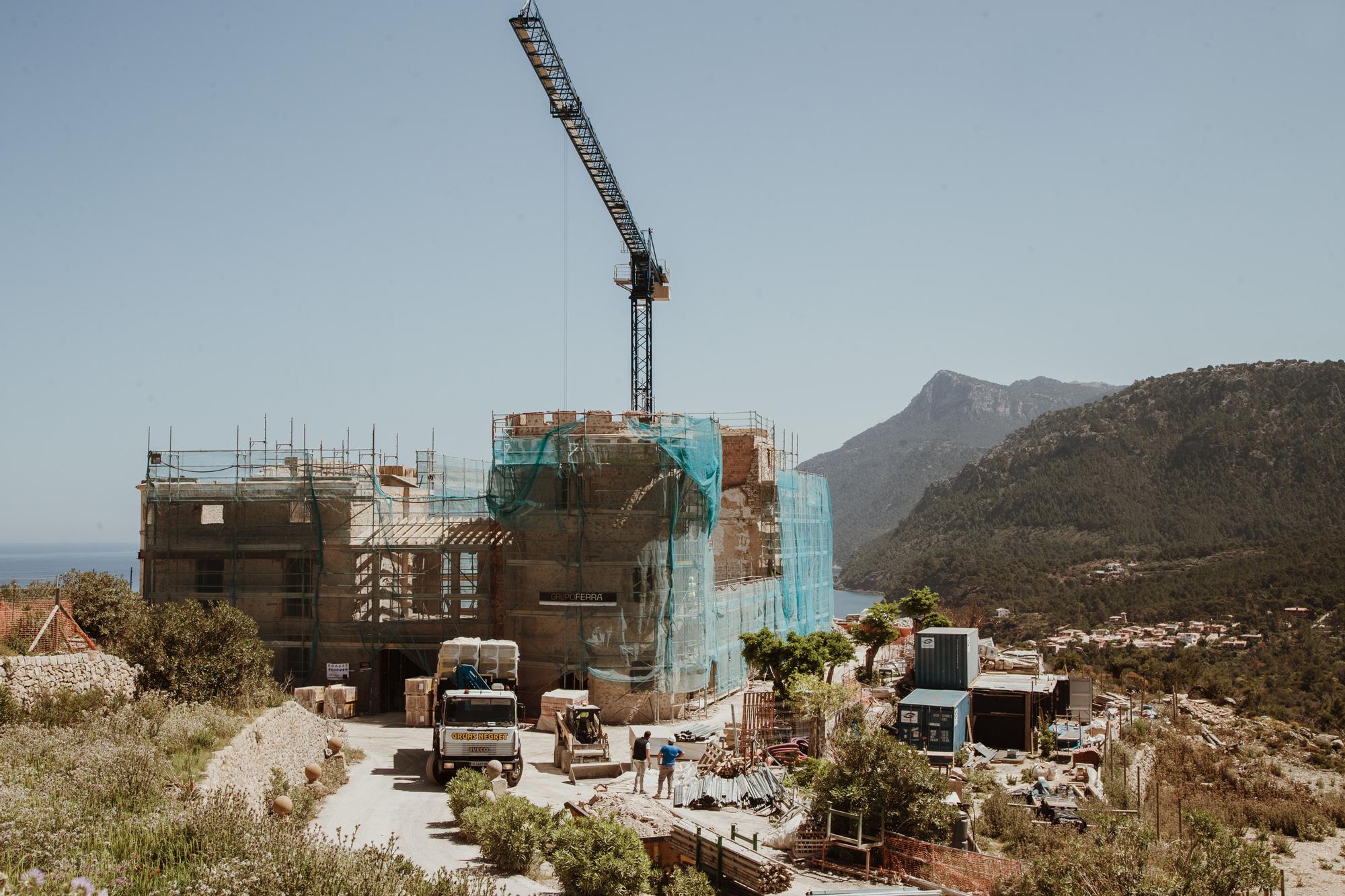 Visita a las obras de Son Bunyola