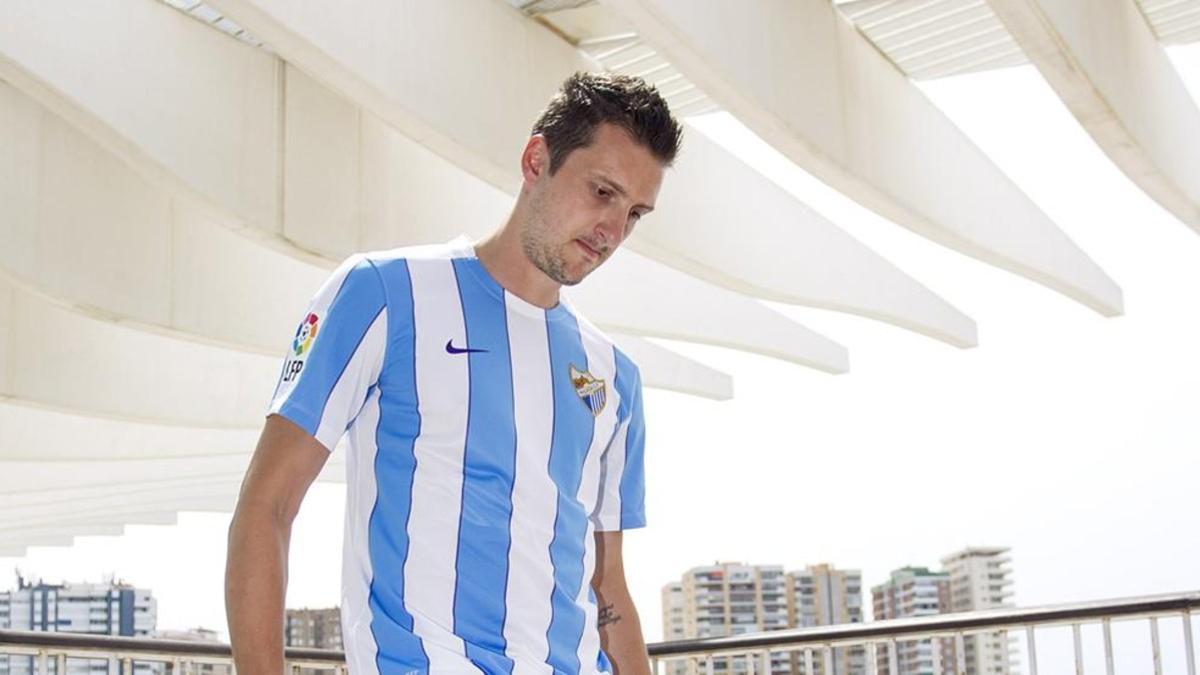 Zdravko Kuzmanovic, centrocampista del Málaga CF