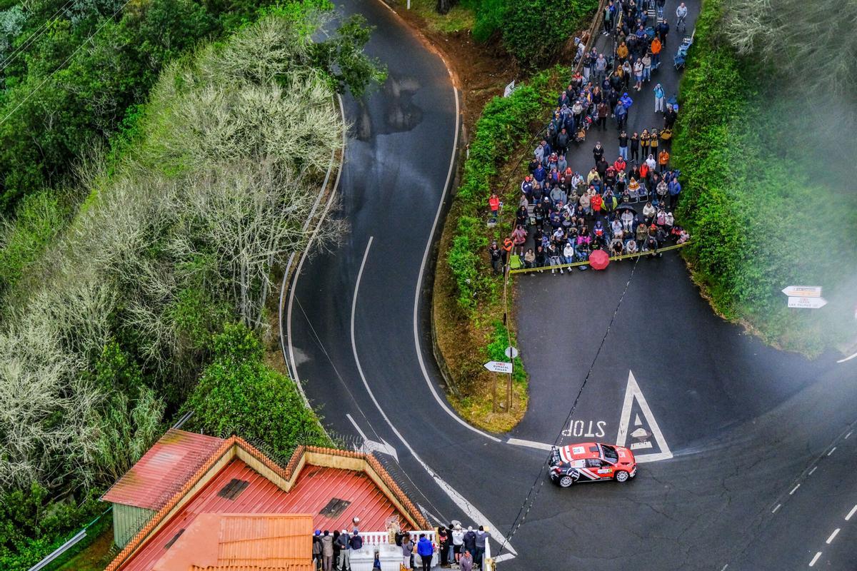 El Rally Islas Canarias 2026, visto desde el aire en Gran Canaria El Rally Islas Canarias 2026, visto desde el aire en Gran Canaria