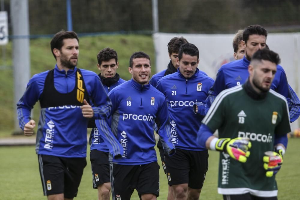 Entrenamiento del Real Oviedo