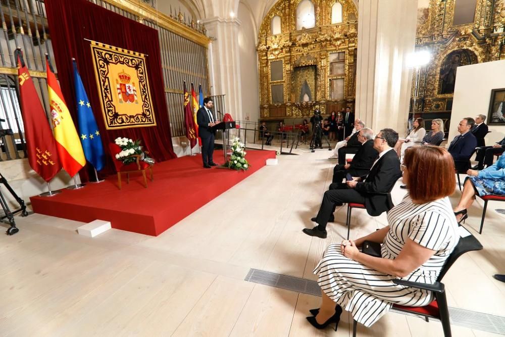 Acto institucional por el Día de la Región de Murcia en la iglesia de San Esteban