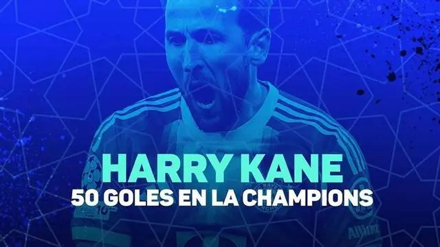 Harry Kane, una máquina de goles (50 en la Champions)