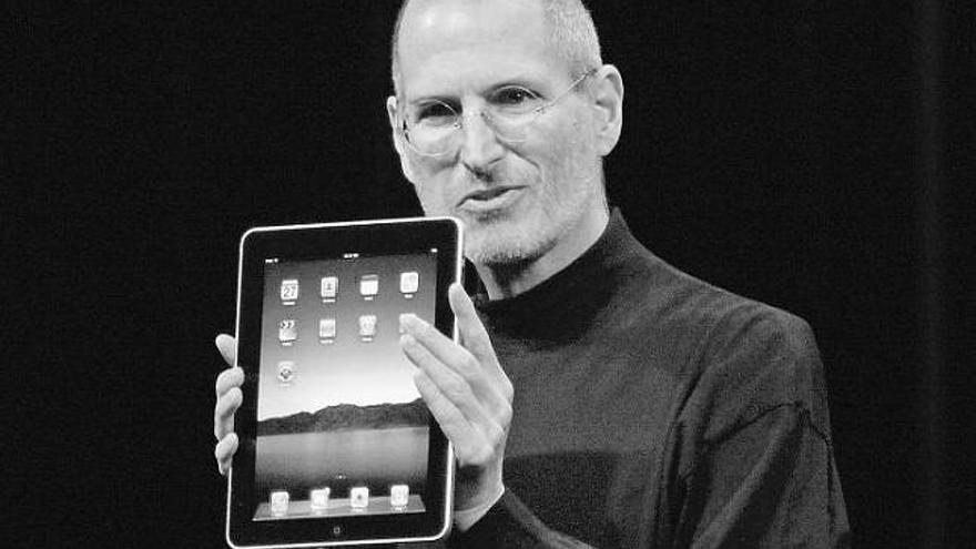 Steve Jobs, en la presentación del iPad en EE UU.