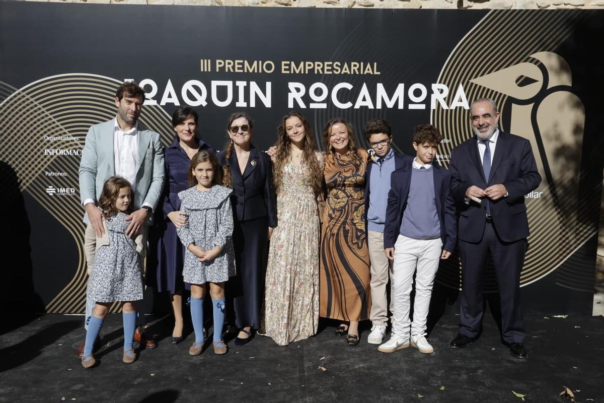 La familia Bernabeu-Amirola.