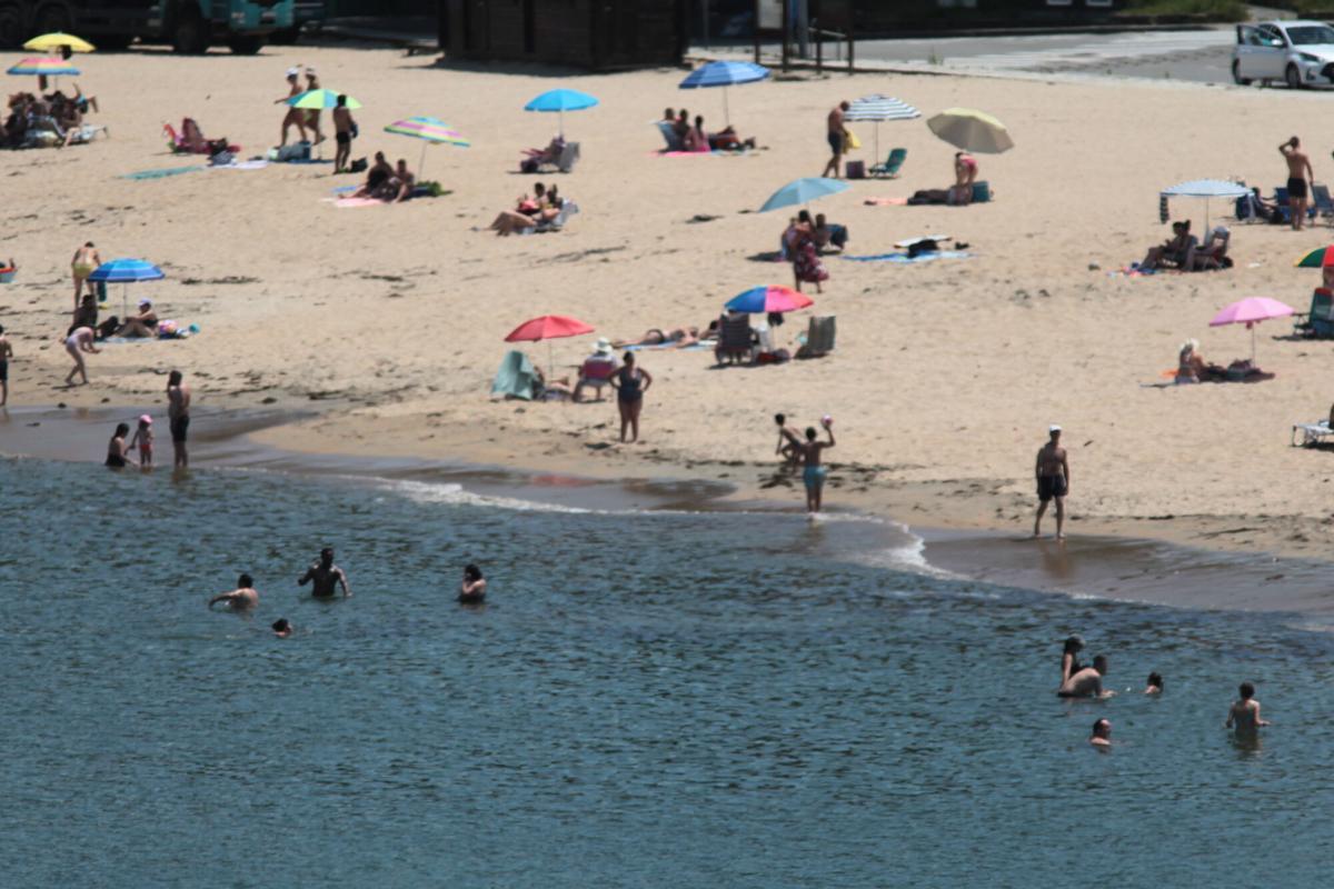 A Coruña marcó su récord de temperatura en un mes de junio con 35,7 grados. A Coruña marcó su récord de temperatura en un mes de junio con 35,7 grados.