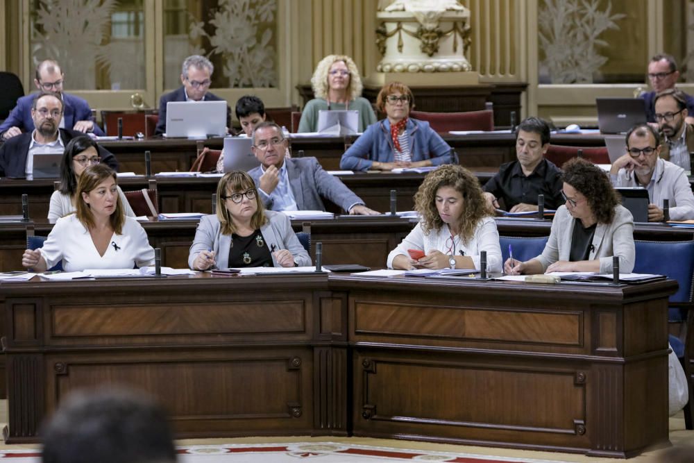 Pleno del Parlament 16 de octubre de 2018