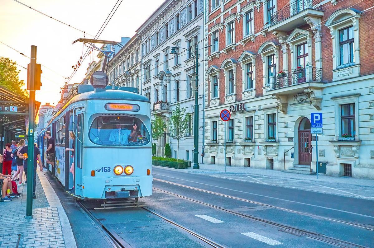 Cracovia transportes